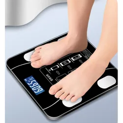 Body Fat Scale Body Scales Smart Wireless Digital Bathroom Weight Scale Body Composition Analyzer Weighing Scale