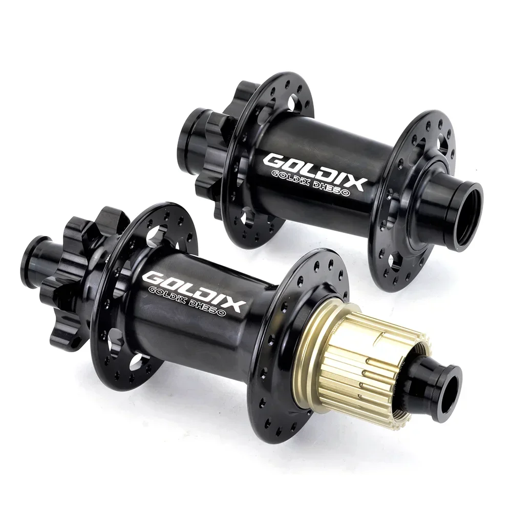 GOLDIX DH350 Downhill Mountain Bike Hub 6 Bolt Disc Brake Heavy MTB Hub Ratchet 52T 157x12 110x20 32H for Shimano HG MS Sram XD