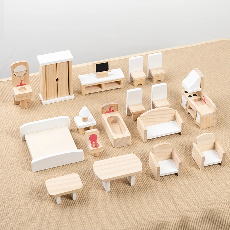 simulated-room-wooden-children's-toys-pretend-play-mini-furniture-hands-on-and-educational-design-display-for-early-education