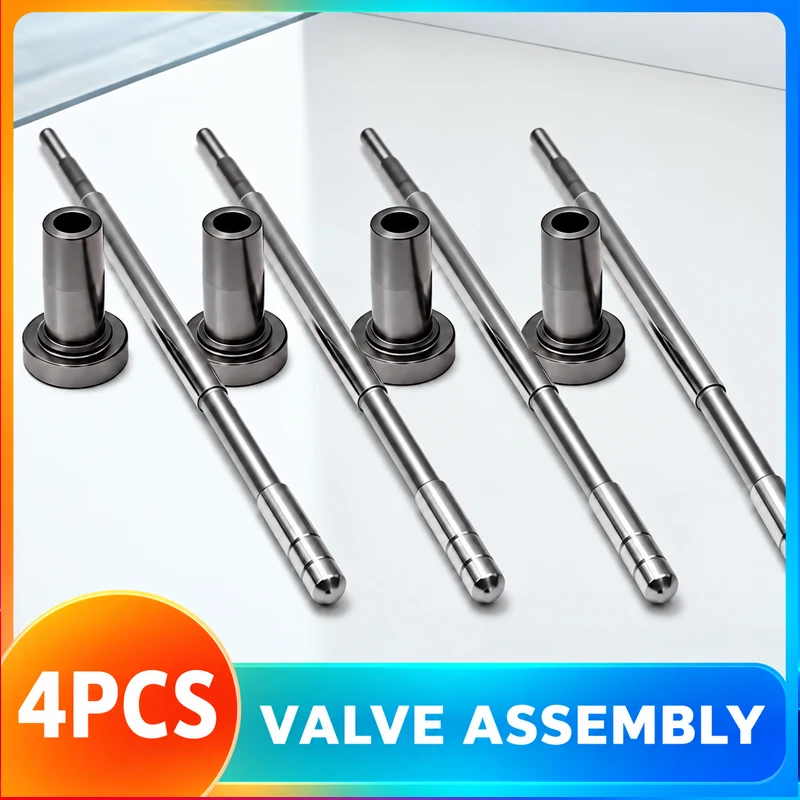 4PCS F00VC01051 Fuel Injector Control Valve Assembly Is Suitable For Injectors 0445110181 0445110182 0445110199 LF2642