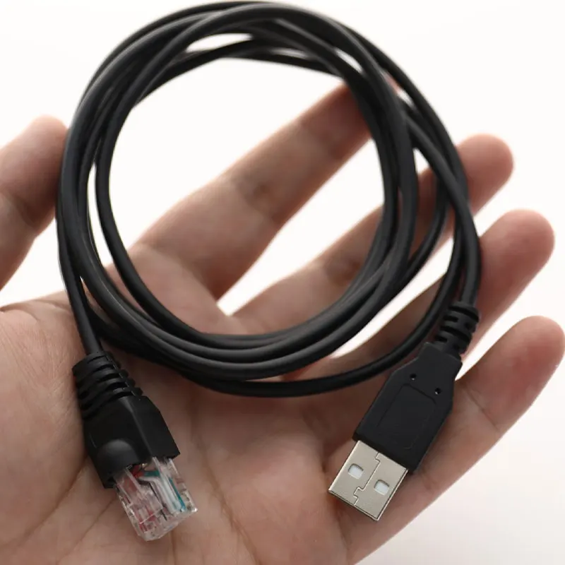 。 Cabo USB para RJ50 para Console APC Smart-UPS, Substituto do Cabo USB AP9827 940-0127B 940-127C 940-0127E com Bota de Alívio de Tensão Moldada