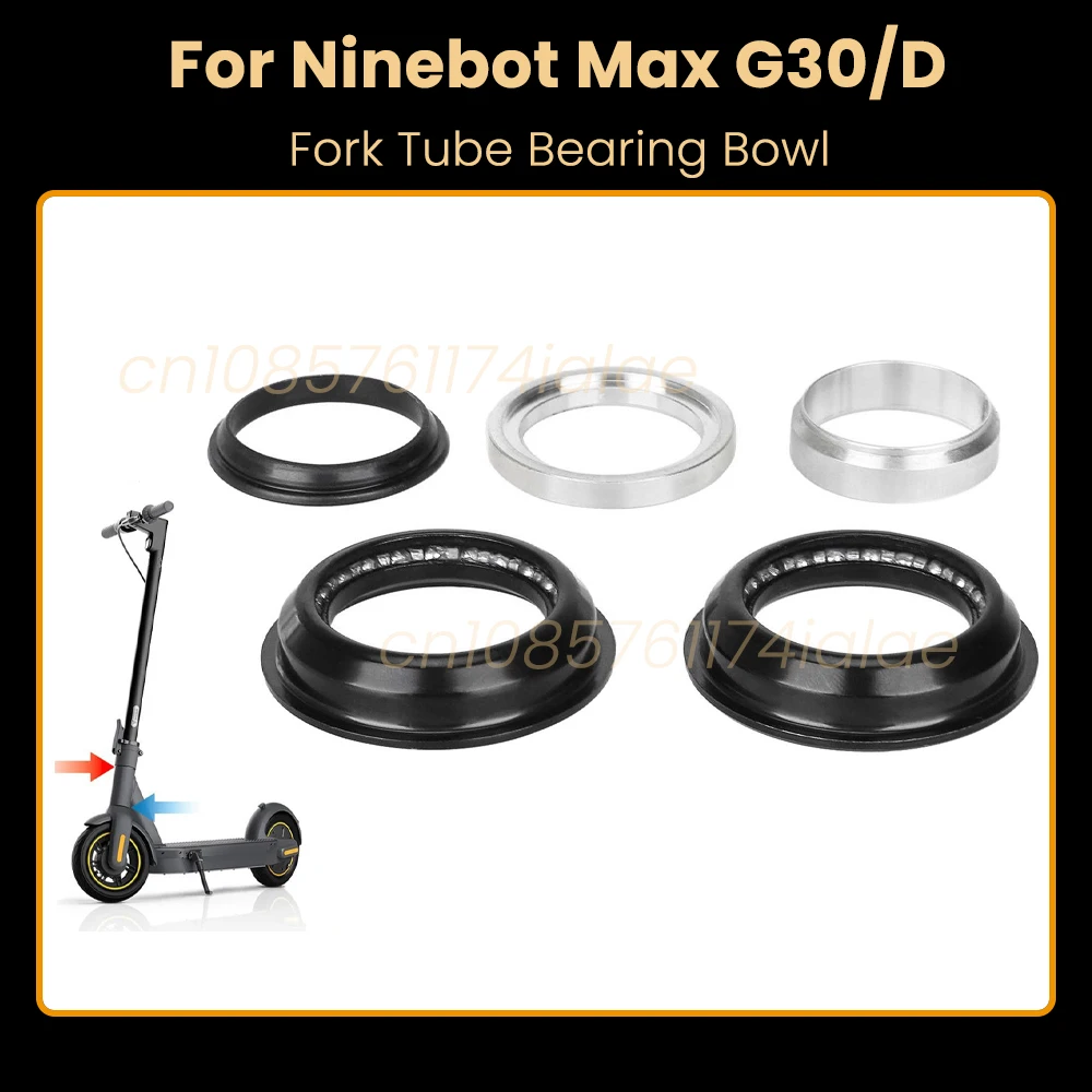 

Группа чаши подшипника передней вилки G30 для Ninebot Max G30 G30D G30P KickScooter, стальные вращающиеся рулевые комплекты