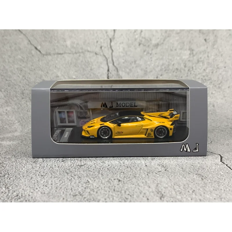 MJ MODEL 1:64 Scale Huracan GT Wide-body Modification Alloy Car Model Static Display Hobby Collection