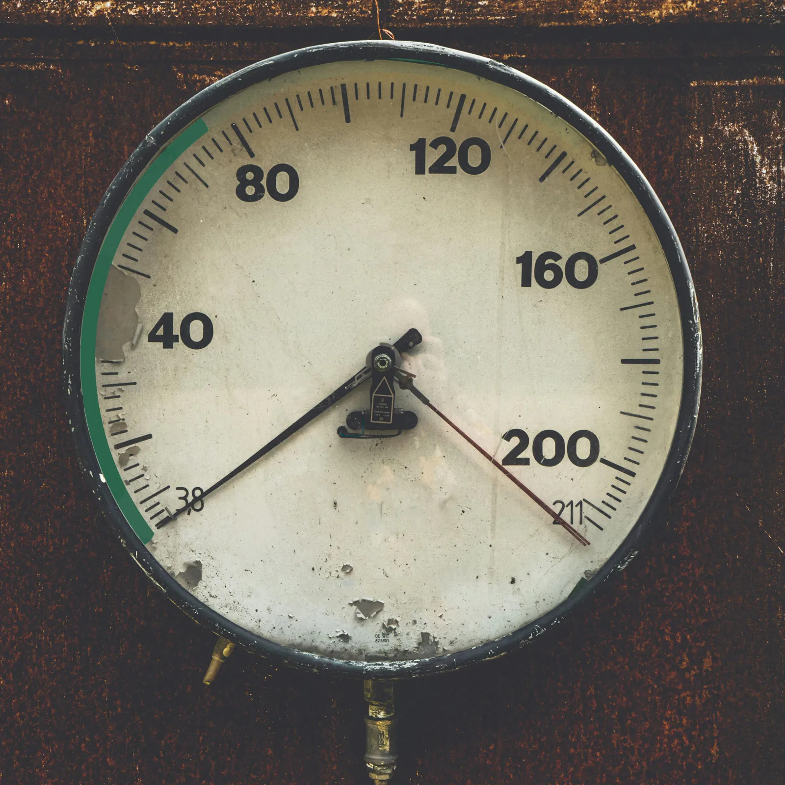 10 листов наклейки-индикаторы манометра, светоотражающие этикетки, наклейки для различных размеров манометра, простая установка, сильная адгезия