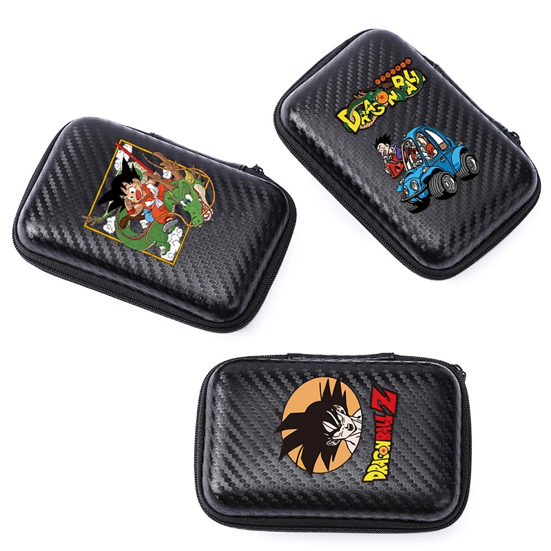 Lote De Tazos Dragon Ball Z Collection Card Box for Protection Waterproof and Dustproof Durable as New Card Pocket Black