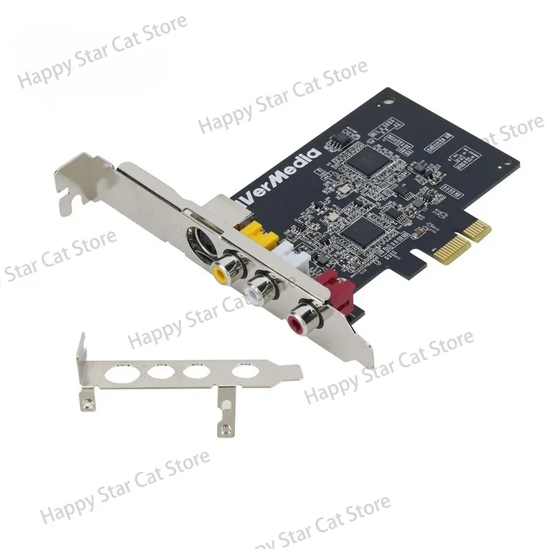 Placa de Vídeo AVerMedia C725B 720x576 PCIe com Suporte a Entrada AV/S-Video para Imagem Médica