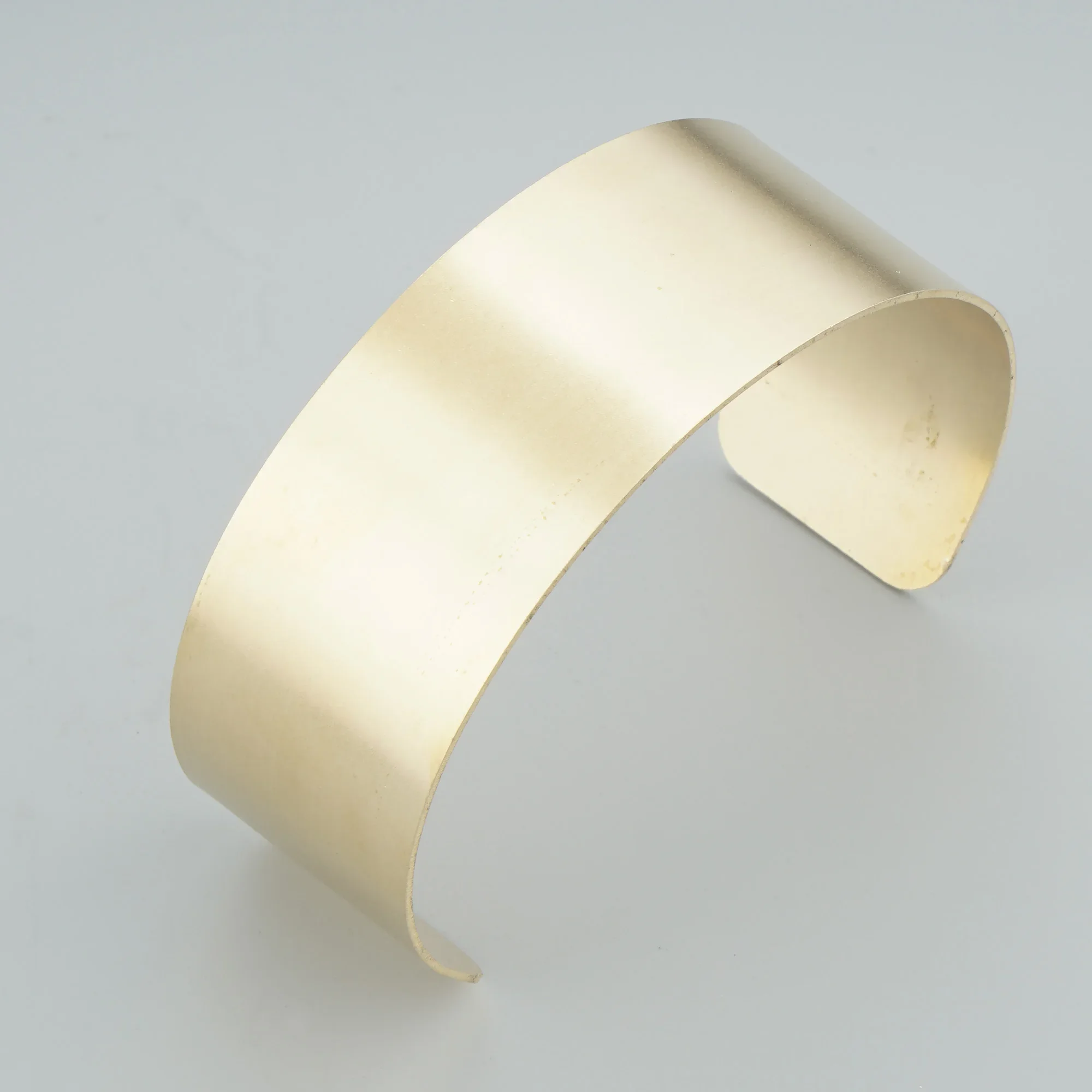 Minimalist Large Brass Cuff Bracelet,Multi Sizes,Bangle Bases In Rich Low Brass,Stamping Bracelet,6\'\' Florist Crosage