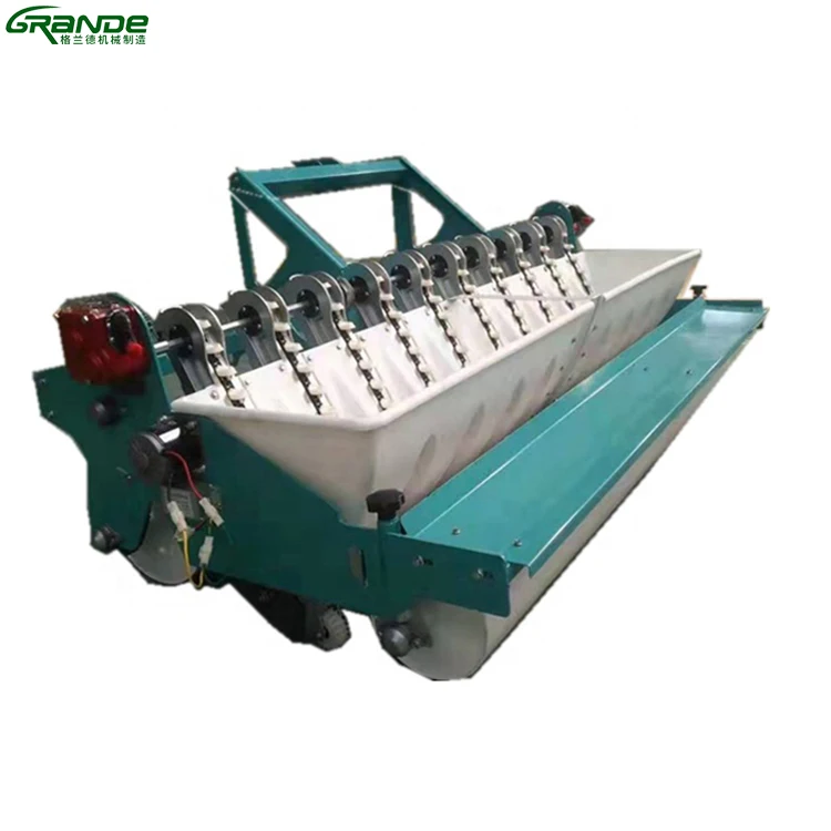 【Hot】3 Point Drive 10 Rows Tractor Mounted Garlic Seed Planter Garlic Seeder