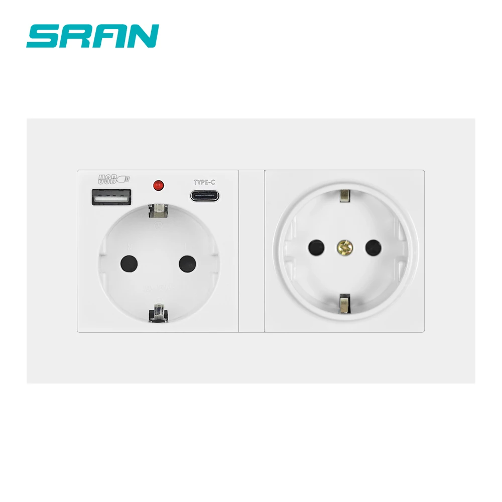 SRAN USB Type C Steckdose mit Flammeschutz: Praxis-Test für iPhone, Android & PC im Alltag