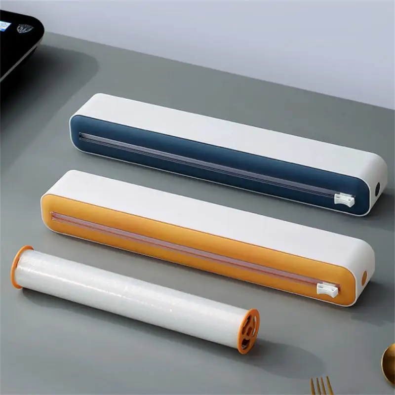 Food Cling Film Dispenser Plastic Wrap New Dispenser Cutter Aluminum Foil cutter Stretch Film Cutter Kitchen Accessories ﻿