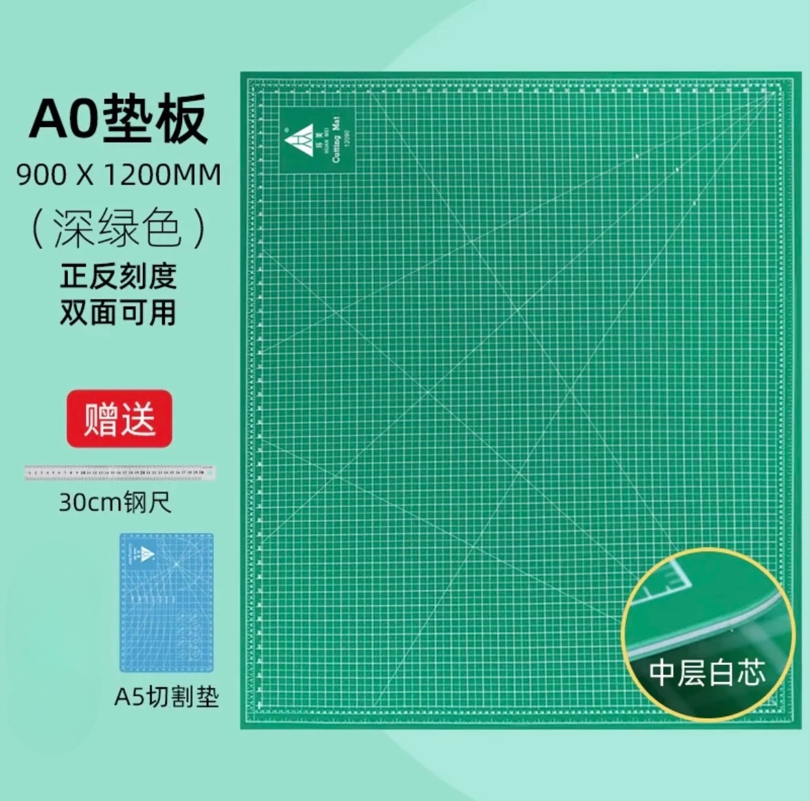 1 Stück A0 Super große doppels – Cutting Board Foam Bewertung und Preis