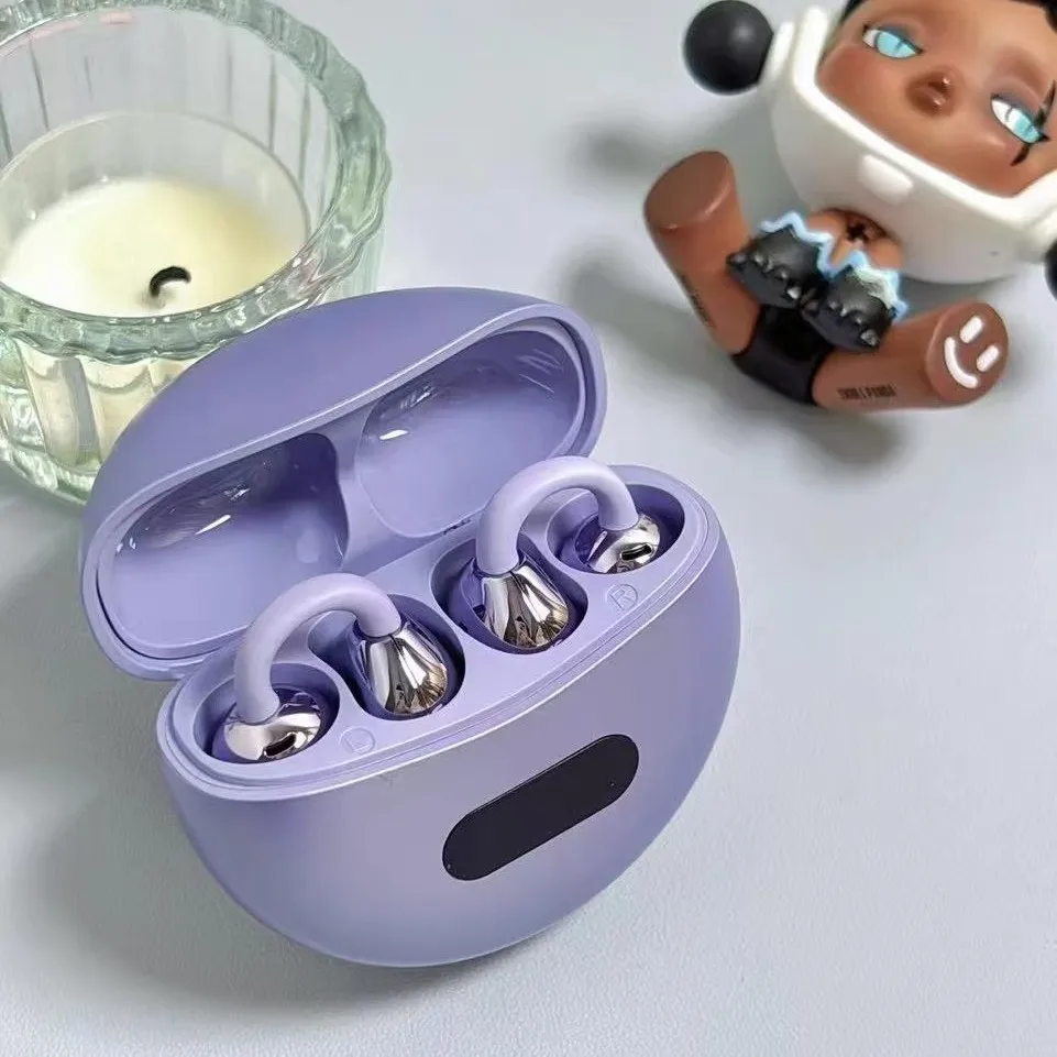 2025 سماعات بلوتوث لاسلكية جديدة ذات جودة صوت برلين، أذن مفتوحة، إلغاء الضوضاء الرياضية، عمر بطارية طويل للغاية #3