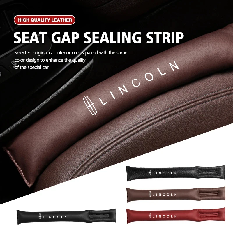 Tira de sellado para huecos de asientos de coche, tapón a prueba de fugas para Lincoln Z Navigator Town-car Aviator MKZ Corsair Continental MKX MKS MKC
