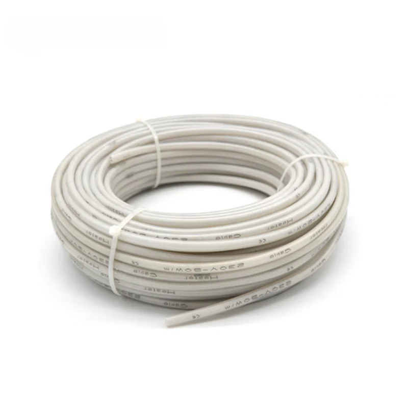 

Силиконовая резиновая нагревательная трубка постоянной мощности для защиты от замерзания, оптовая продажа, промышленная термолента для водопроводных труб