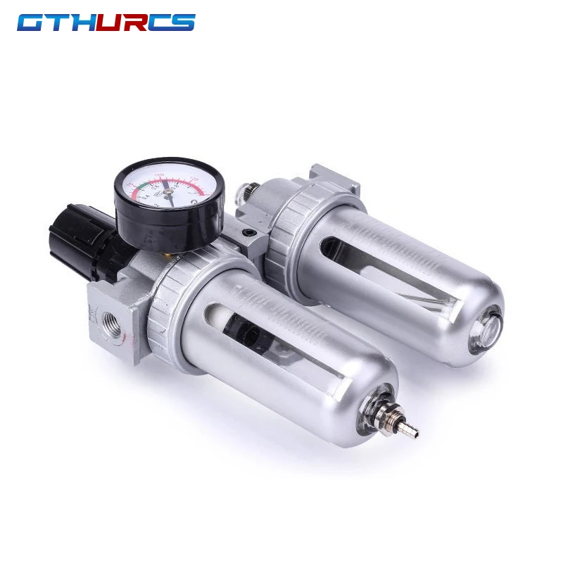 منظم فلتر ضاغط الهواء SFC200/300/400 فاصلات المياه الزيتية فخ تصفية BSP ضواغط الهواء أجزاء هوائية #2