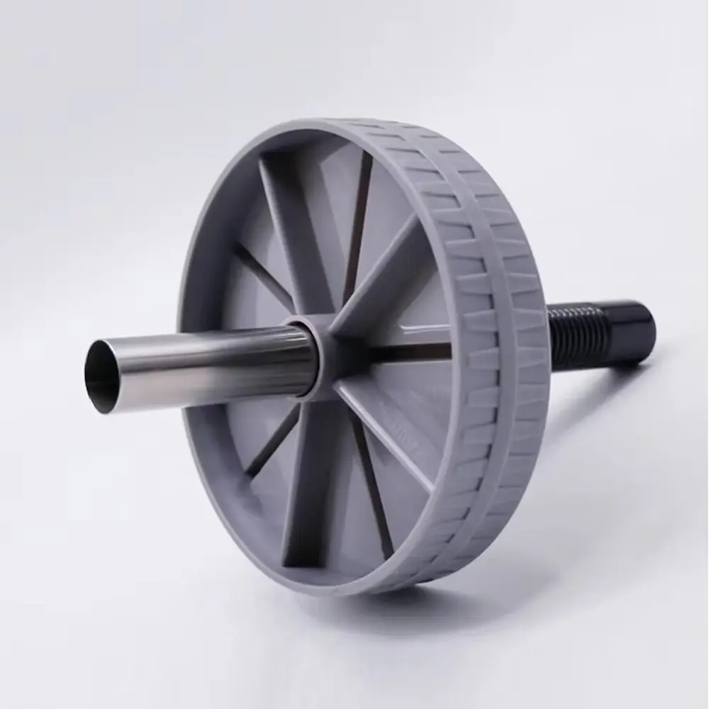 

Strong Load Bearing Abdominal Workout Roller Single Wheel Non-slip AB Roller No Noise Thicken Abdominal Exercise Wheel