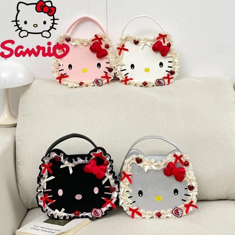 

Hello Kitty New Women's Crossbody Bag Fashionable and High-quality Women's Shoulder Bag Cartoon Multifunctional Girl Handbag