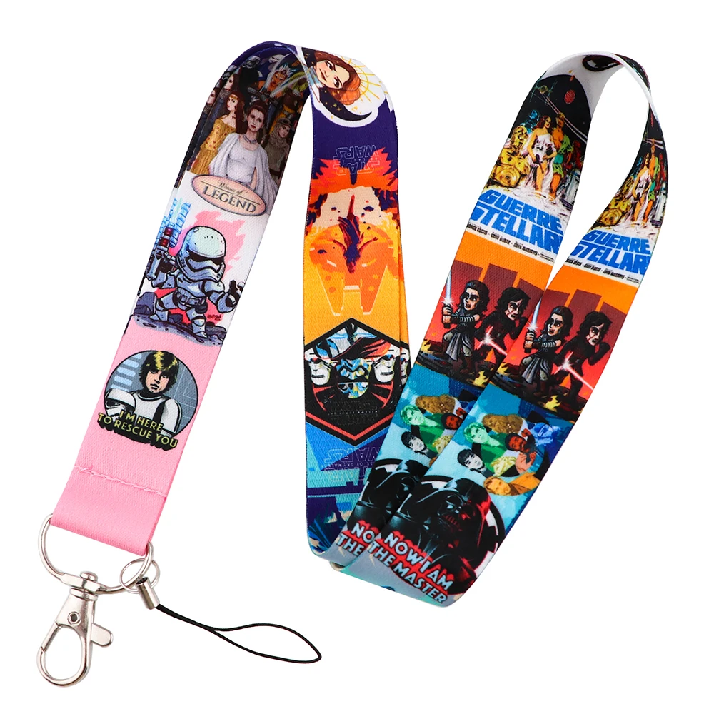 20pcs/lot Toy Story Disney Collection Lanyards Choker Mobile Phone Rope Card Cover Chain Fashion Jewelry Accessories Gifts