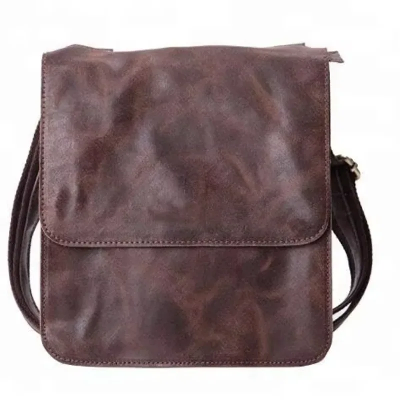 

Men's shoulder bag leather messenger bag