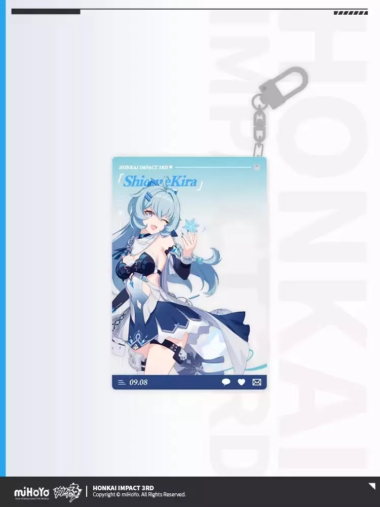 Pre Sale miHoYo Official Honkai Impact 3 ShiYuQiLuo 2023 Birthday Commemorative Gift Box TangLuXingShuang Badge LiPai Pendant