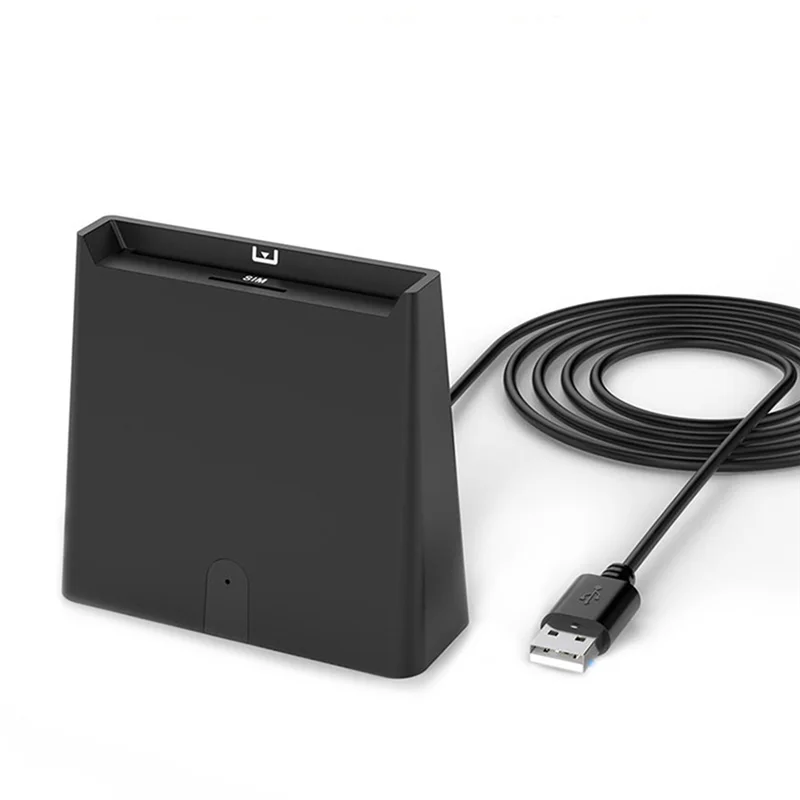 AB53 USB Smart Card Reader ISO7816 Chip For Bank Card ID Card Class A, Class B And Class C (5V, 3V And 1.8V) Smart Cards