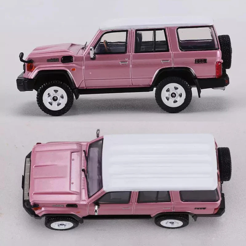 

Масштабная модель внедорожника GCD 1:64 Land Cruiser LC70/LC76, имитация из сплава, статическая коллекционная игрушка, подарок, сувенир, украшение