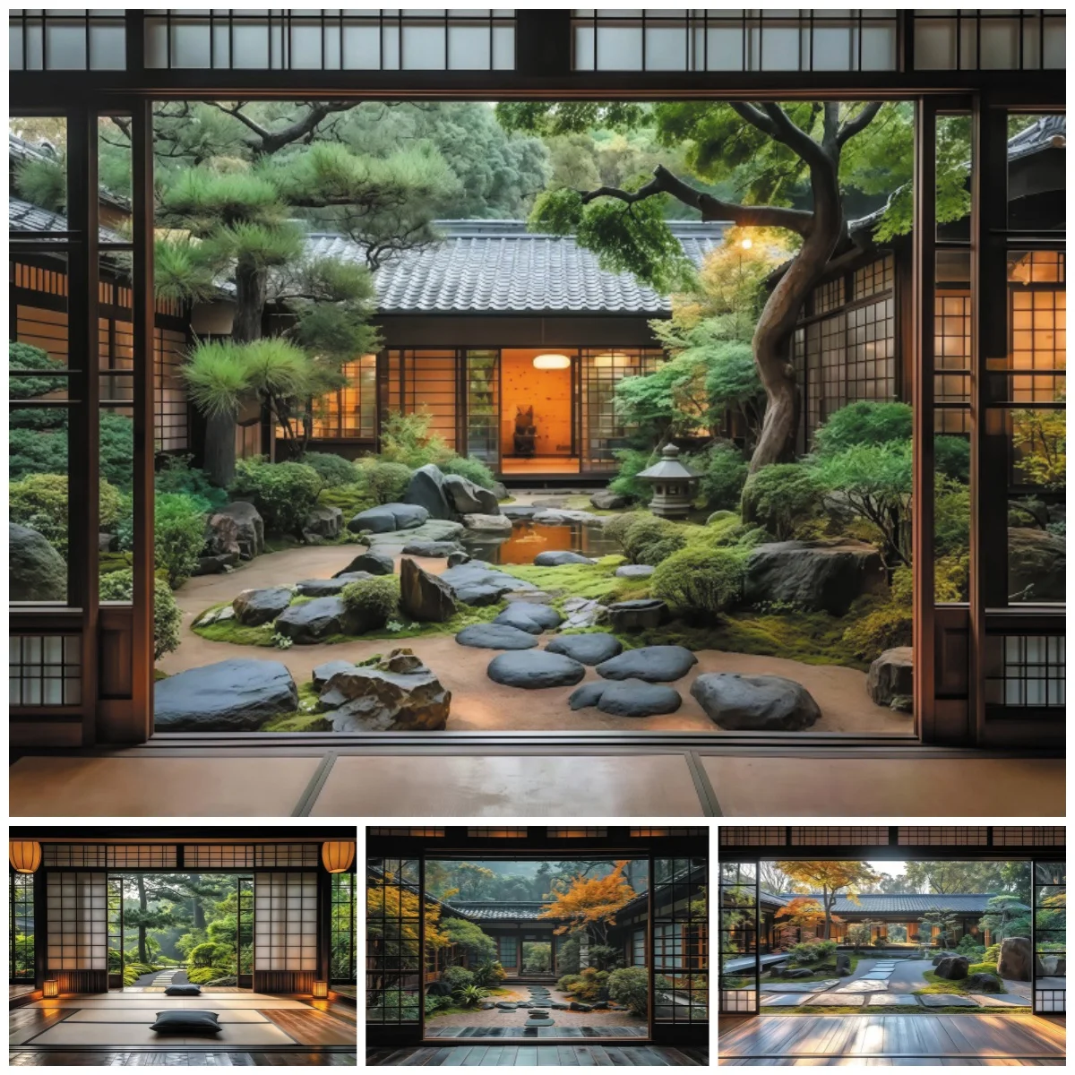 Photography Website - Decoração de Fundo para Jardim Japonês