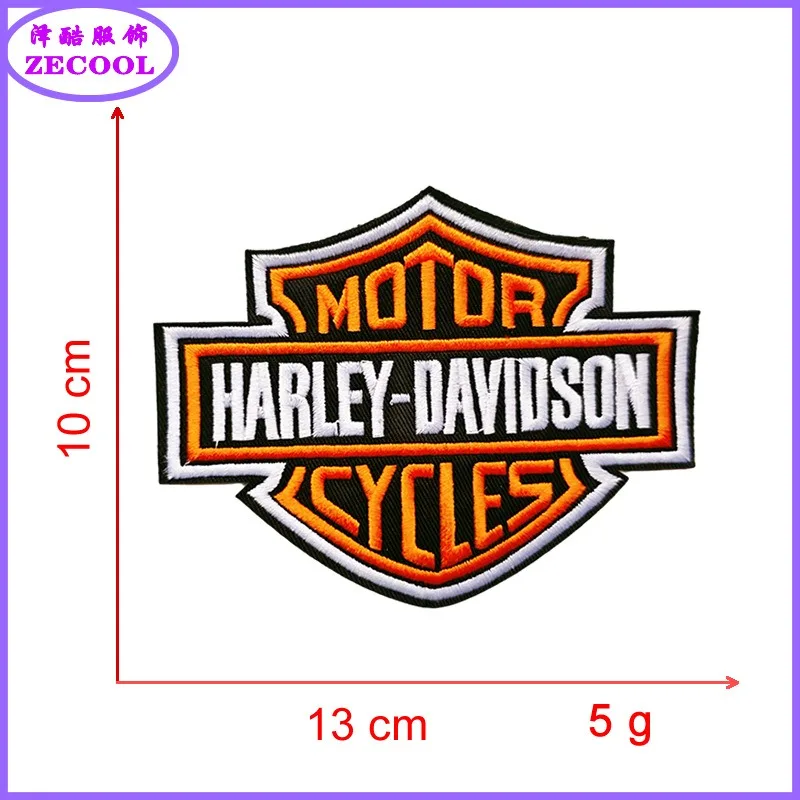 Patch Bordir Elang Punk untuk Lengan, Ransel, Pakaian, dan Gantungan Kunci Gaya Harley Davidson