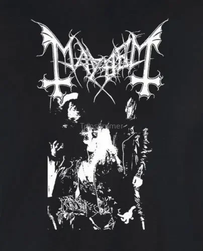 Mayhem T-Shirt Euronymous Dead Hellhammer Morbid Deathcrush Unisex Short Long