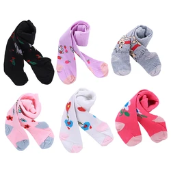 Spring Autumn Breathable Cute Cartoon Children Pantyhose Girls Tights Stuffers Kids Stockings Random Color
