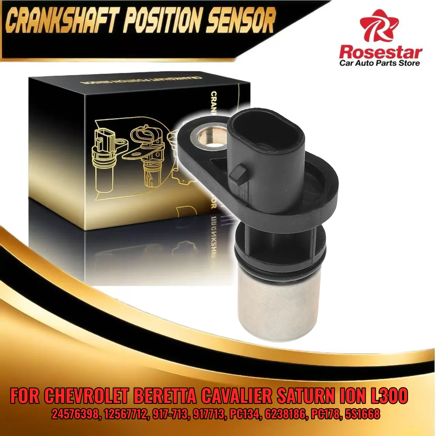 

917-713 Crankshaft Position Sensor fits Buick Chevrolet Oldsmobile Pontiac Saab Saturn LS 917713 PC134
