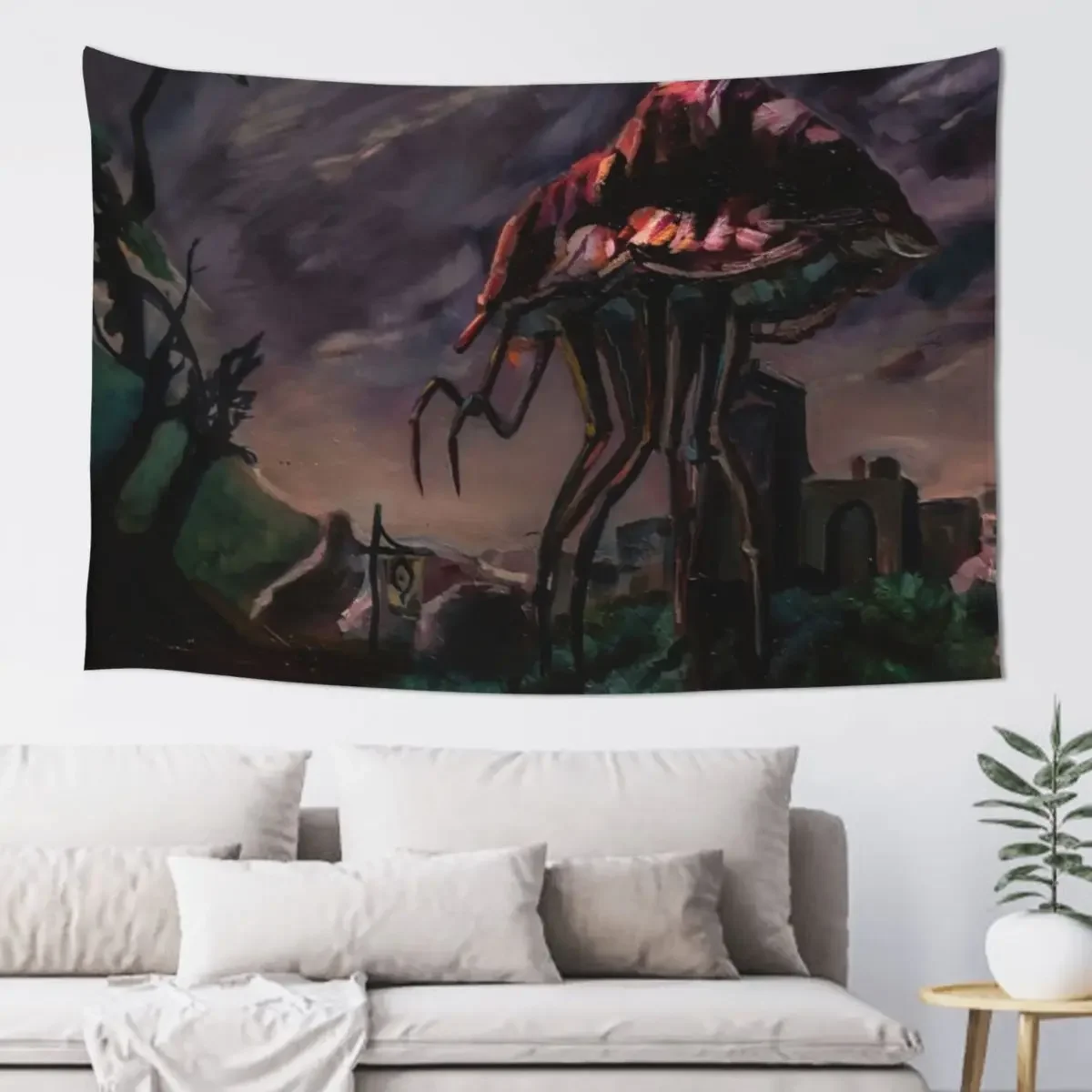 Morrowind - Silt Strider Tapestry Funny Wall Hanging Tapestry