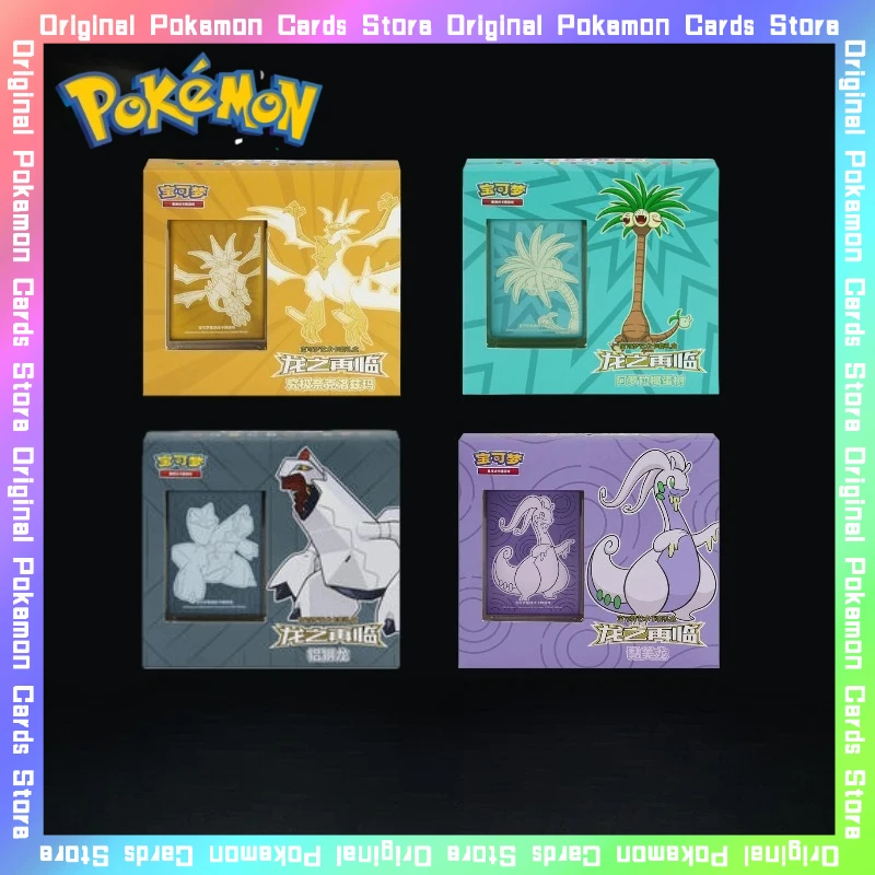 

100%Original Pokemon The Return of The Dragon Trading Card Sleeve Gift Box PTCG Simplified Chinese Collectible Cards Toy Gifts