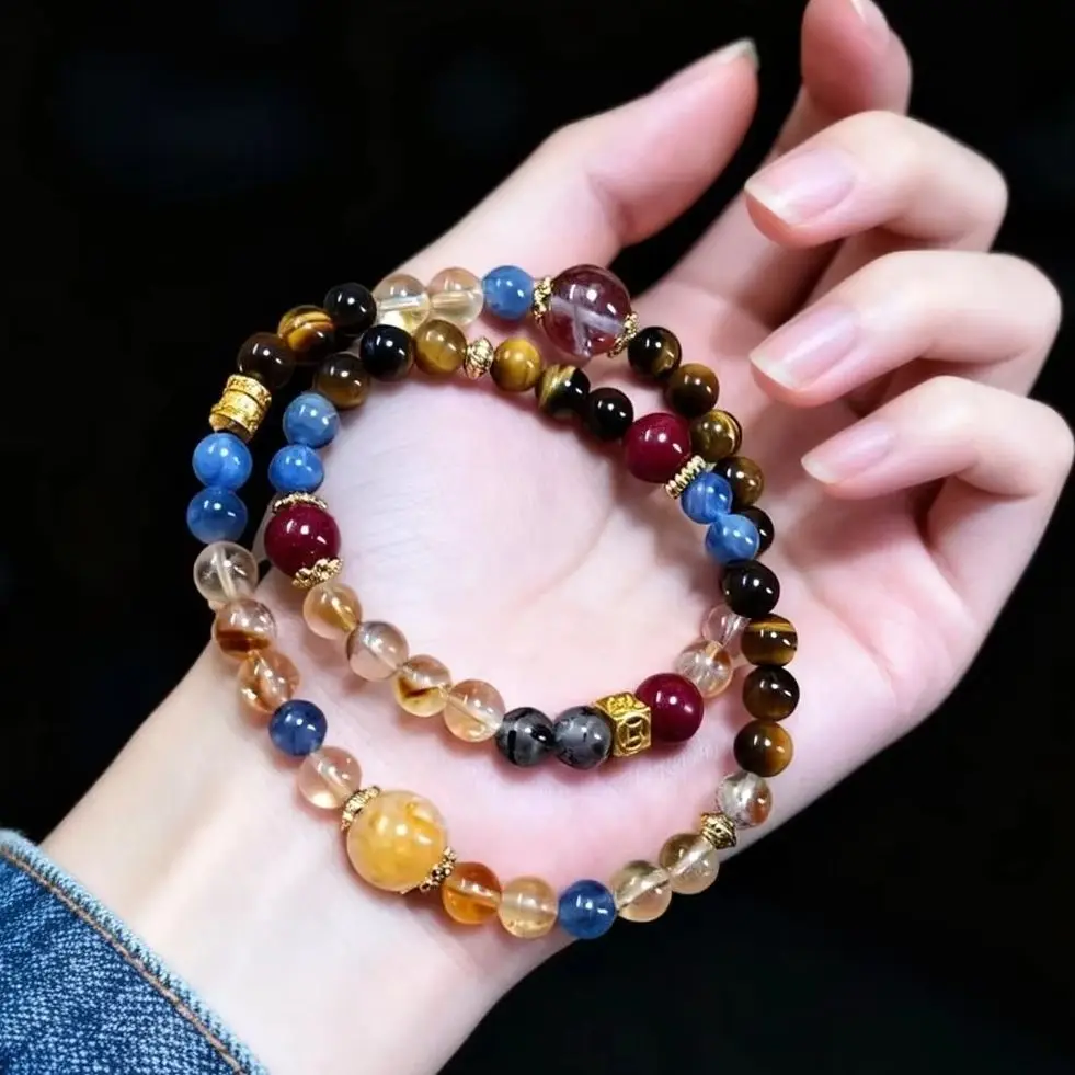 

High-Quality Chinese-Style Crystal Bracelet New Design Jewelry Gift for Mother's Day Unique Niche Accessory