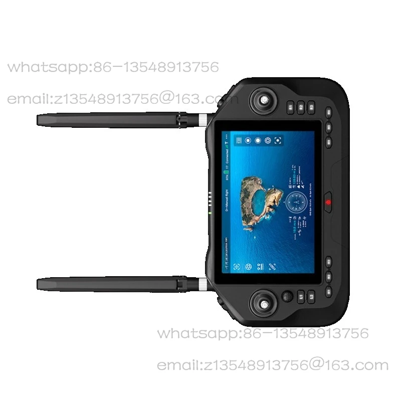 

7 Pro dual frequency 40KM high performance 7 inch high definition handheld ground station remote control