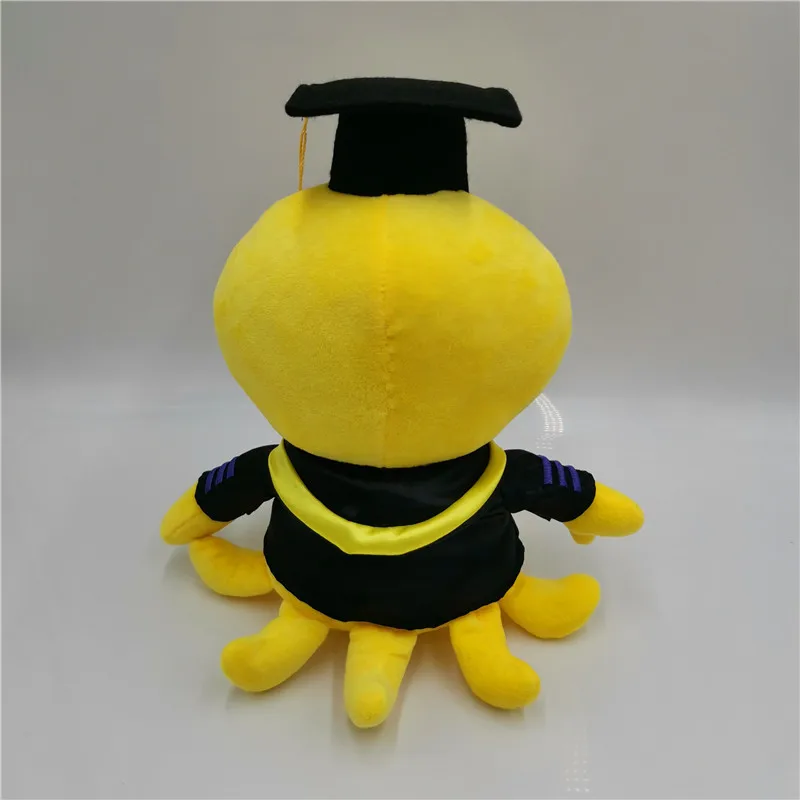 Cute Octopus doll Korosensei Koro Sensei Teacher Plush Stuffed Toys Cartoon Animals Dolls Graduate Kids Assassination Classroom