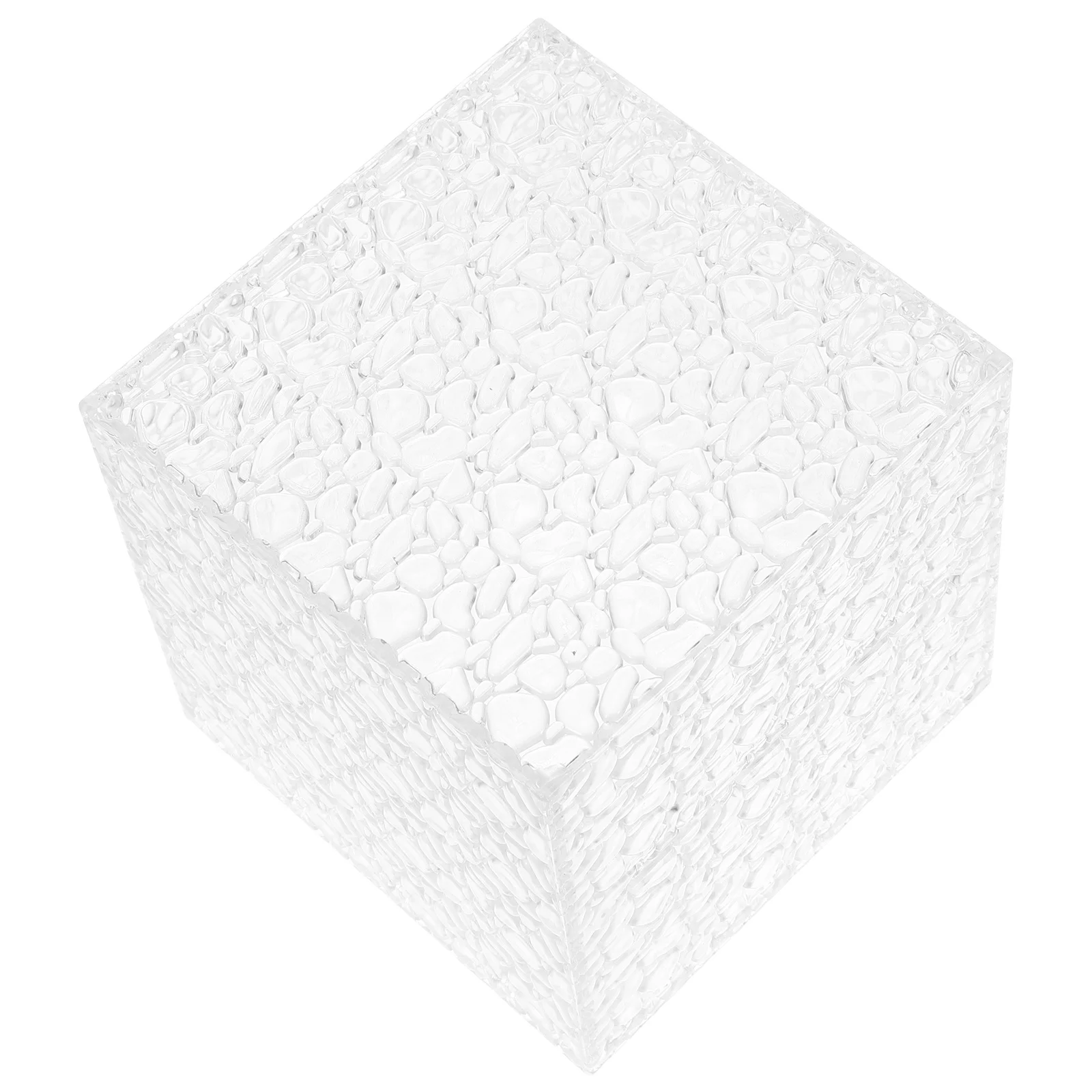 

Acrylic Coin Bank Saving Jar Clear Decorative Money Saving Box Must Break to Open for Home Office Desktop Storage