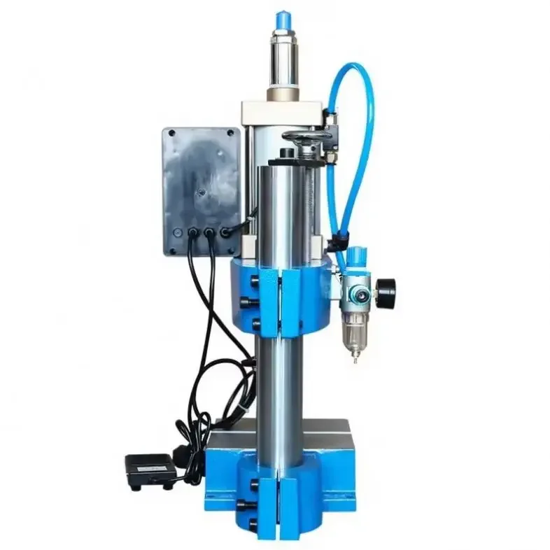 

l # Pneumatic Press Machine YIIDNN CE YD50 110/220V Adjustable Force 120KG Stnc TR-63E TR-100E TR-125E 200KG Small Size Air Punc
