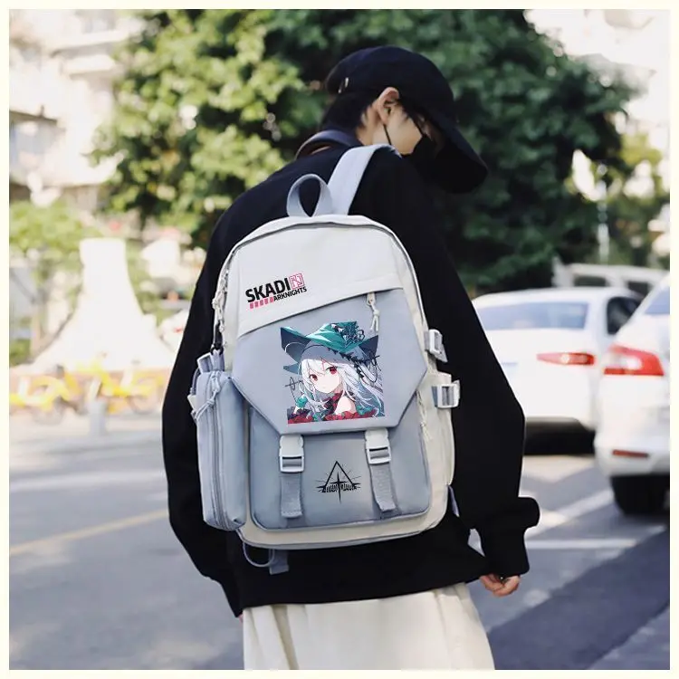 Arknights Large Capacity Simple Casual Unisex Backpack Fashion Trendy Primary And Secondary School Student Bag Anime