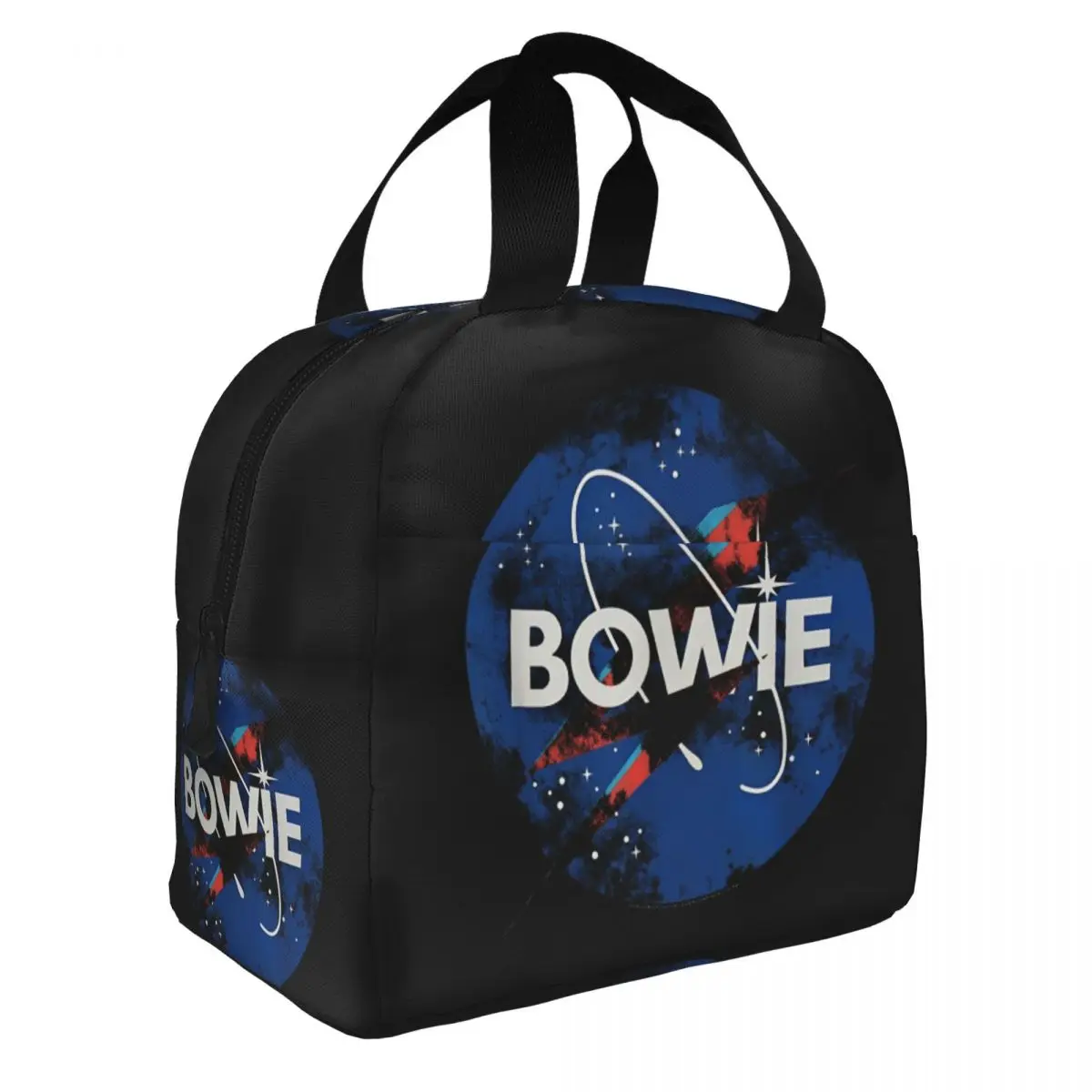 Singer Actor Spaceman Insulated Lunch Bags Cooler Bag Reusable Davids Bowies Portable Tote Lunch Box Men Women School Picnic