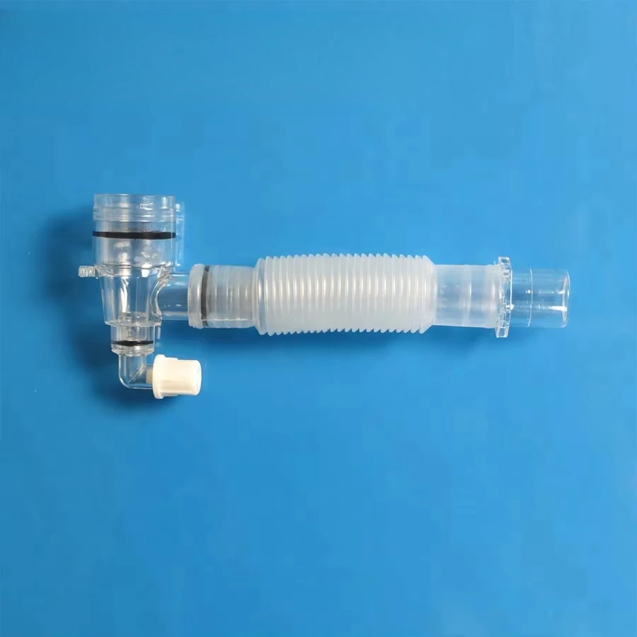 Medical Catheter Mount with Standard Connectors Corrugated/ Expandable/ Smoothbore