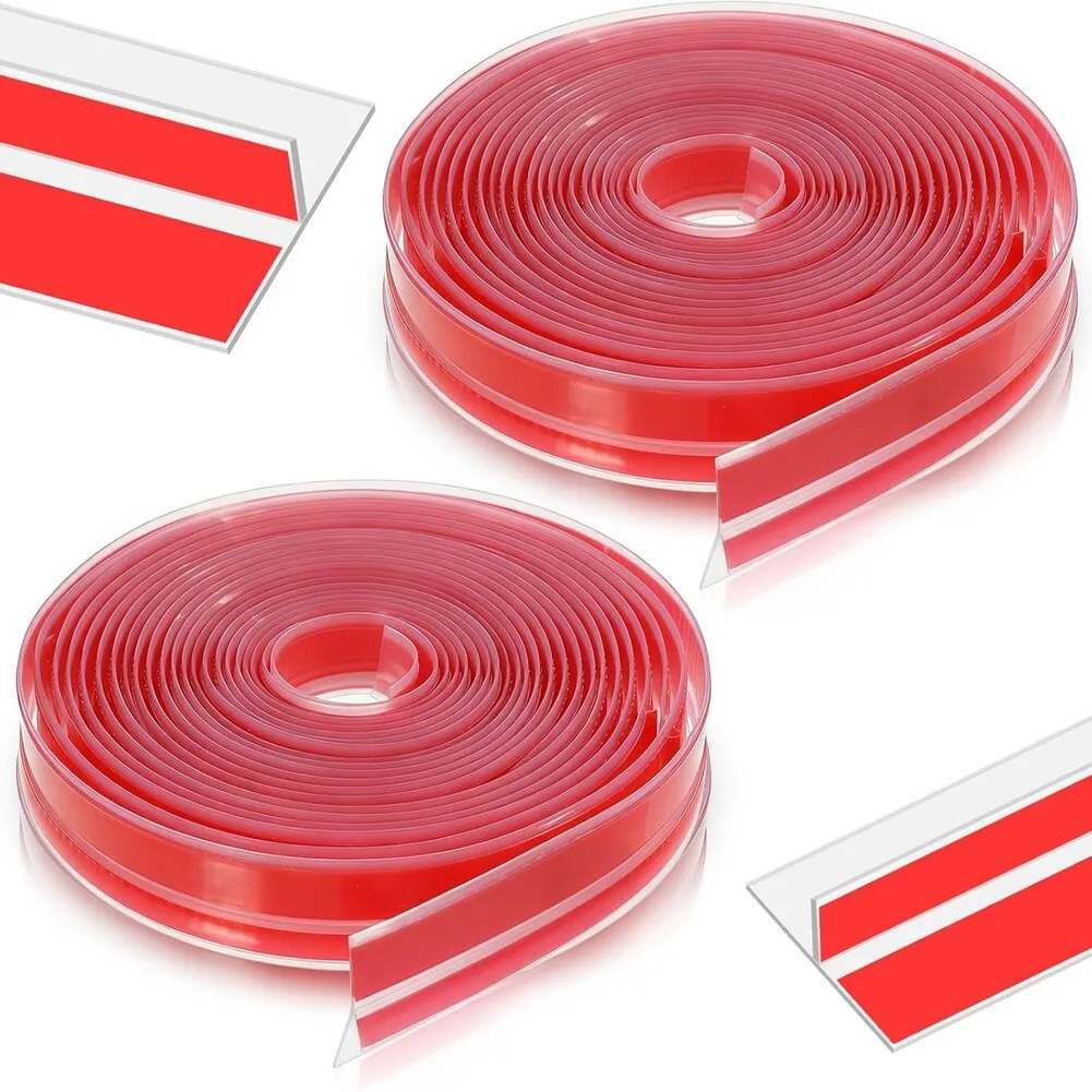 T-Shaped Door Draft Stopper Silicone Seal Strip For Windows Gaps Noise Insulation Silicone Weather Stripping For Doors Gap Colli