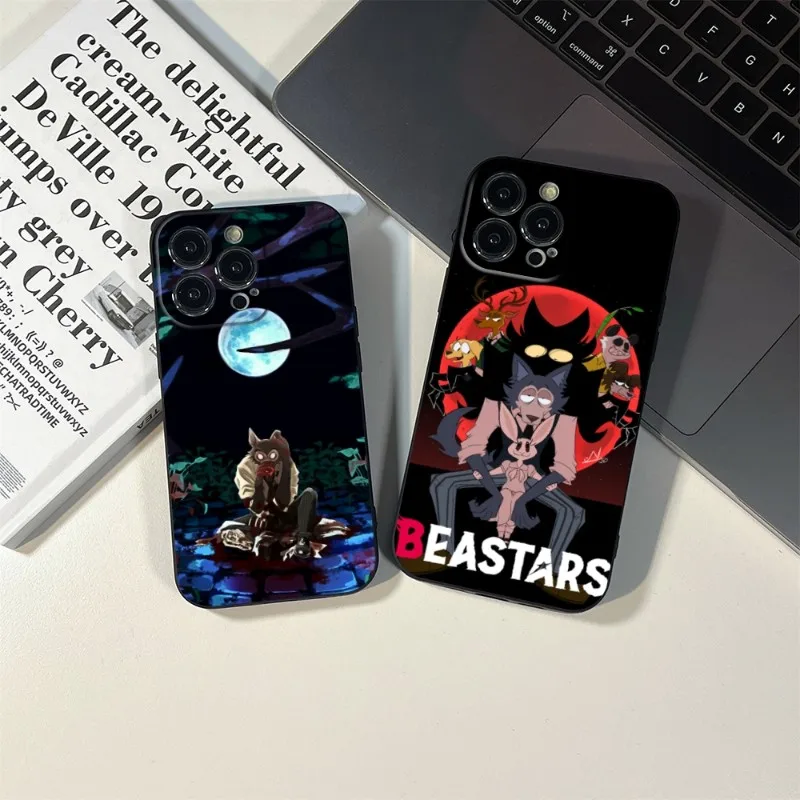 Anime Beastars Phone Case FOR IPhone 14 13 11 12 Pro 8 7 Plus X 13 Pro MAX XR XS MINI SE 2020 Black Covers