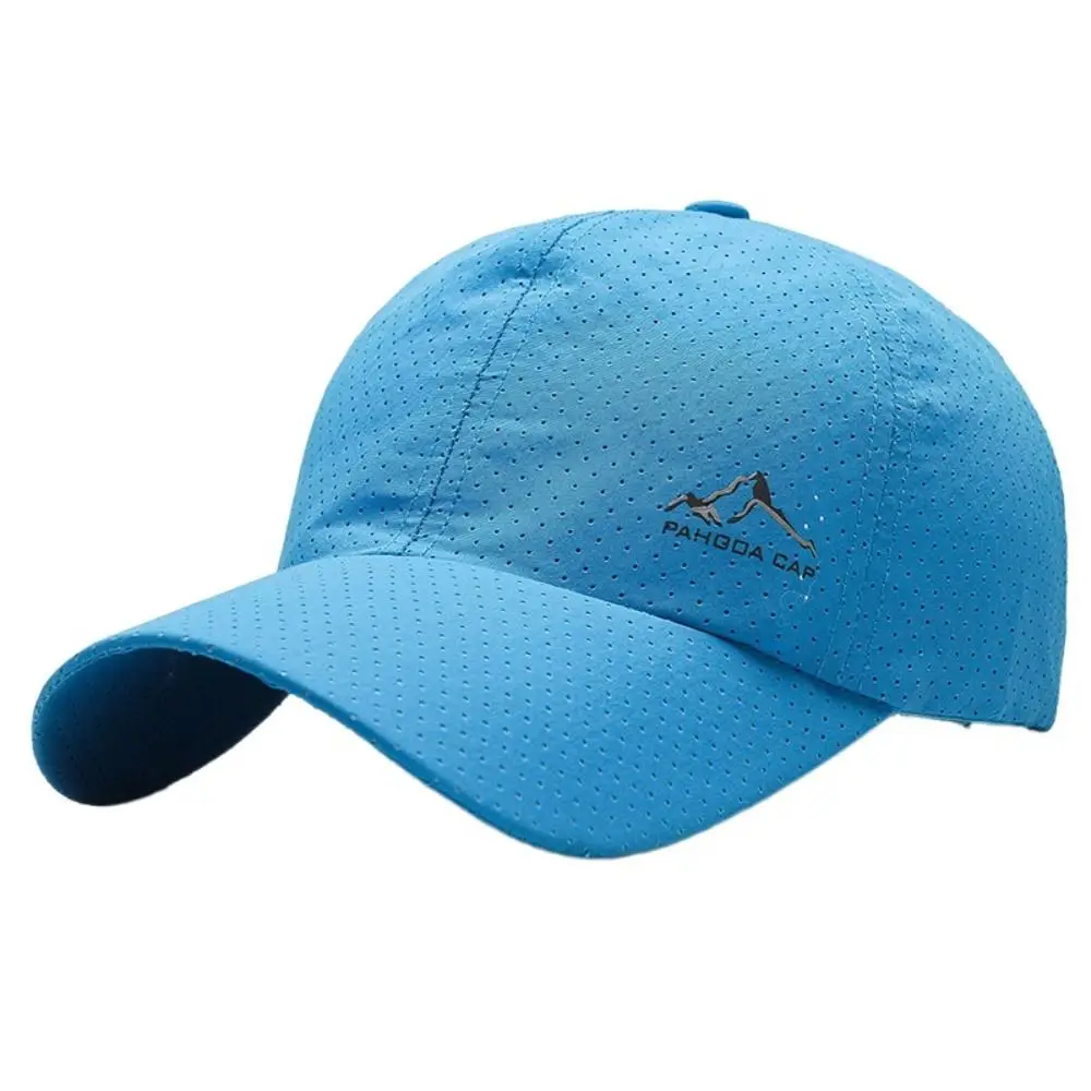 Fashion Quick Dry Sunscreen Sun Hat Adjustable UV Protection Baseball Cap Thin Mesh Sun Protection Hat Sports Cap Male