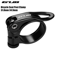 GUB Bicycle Seat Post Clamp 31.8mm 34.9mm Bike SeatPost Tube Clip Quick Release Aluminum MTB Mountain Road Bike Seat Post Clip