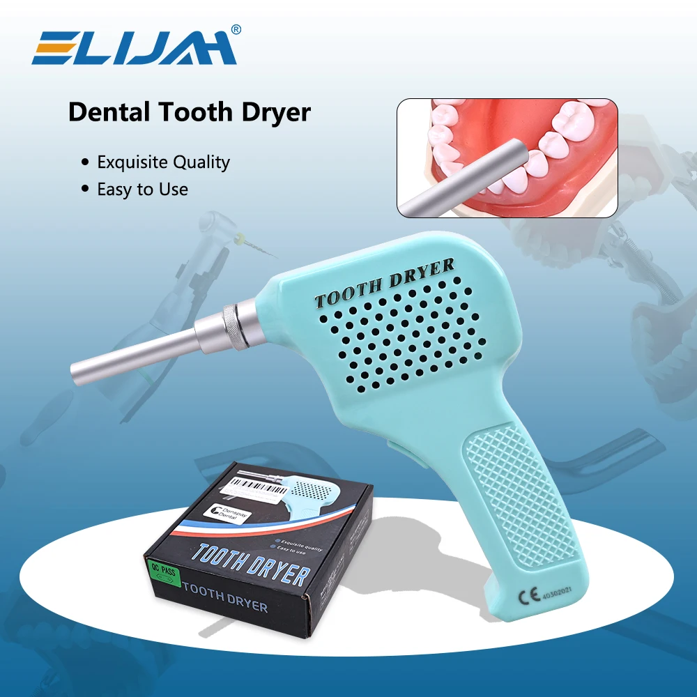 

ELIJAH Dental Tooth Dryer Tooth Surface Orthodontic Dryer Sterilization 134 ℃ Air Drying Tooth Surface USB Charged Equipment