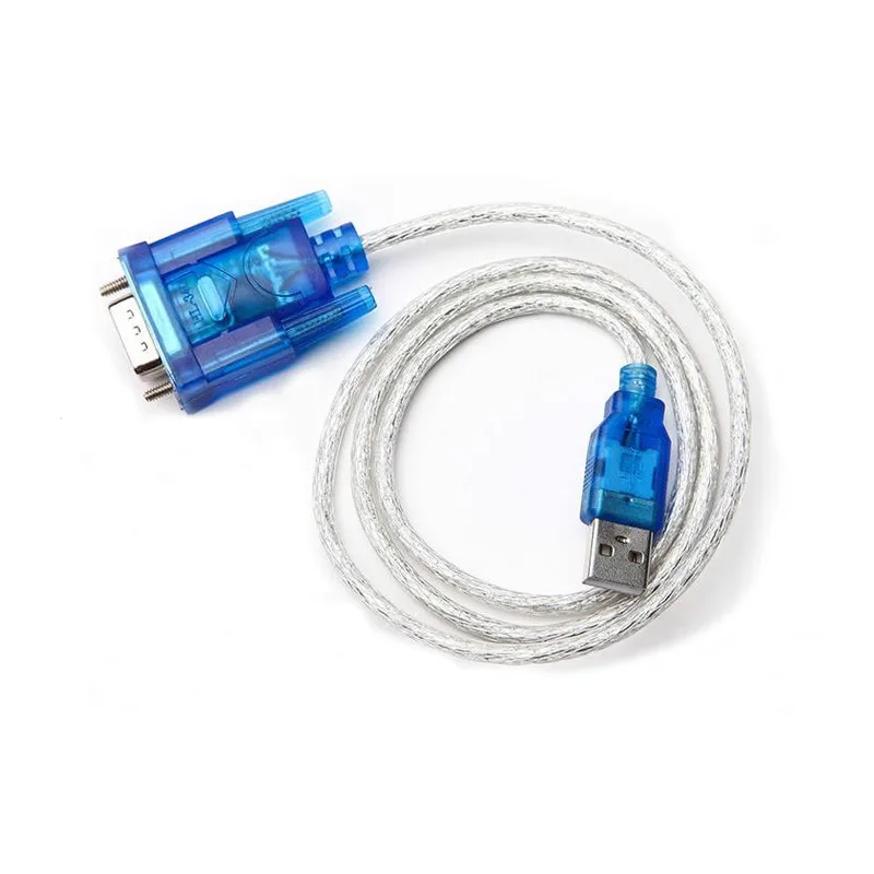 جديد HL-340 USB إلى RS232 COM ميناء المسلسل المساعد الشخصي الرقمي 9 دبوس DB9 مهائي كابلات دعم Windows7 64 #1