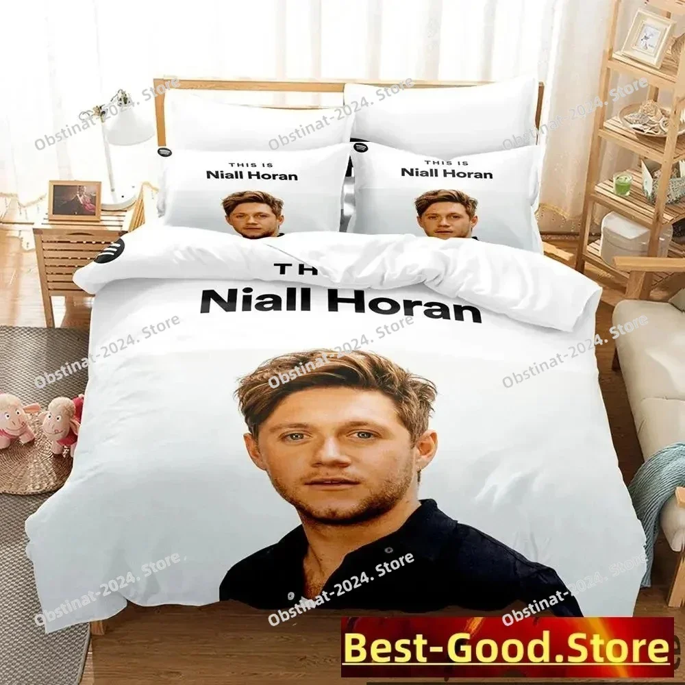 

Fashion 3D Niall Horan Bedding Set Printed single Comforter Quilt Bed Cover Duvet Cover Pillow Case 3 Pieces Set Kids Adult Size