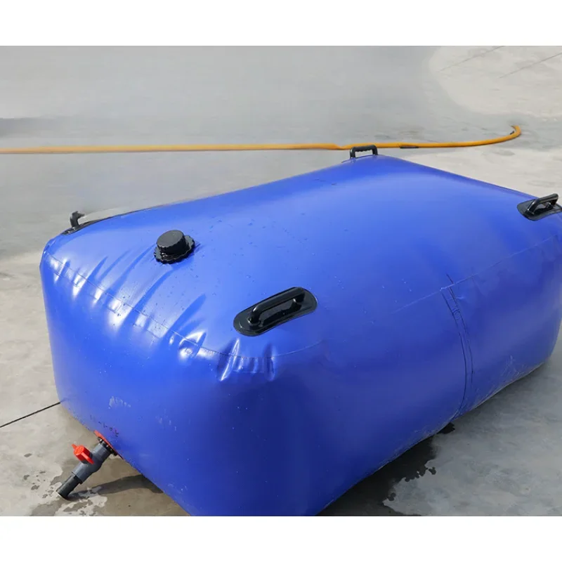 Large-capacity liquid bag, foldable and thickened soft drought-resistant water storage bag