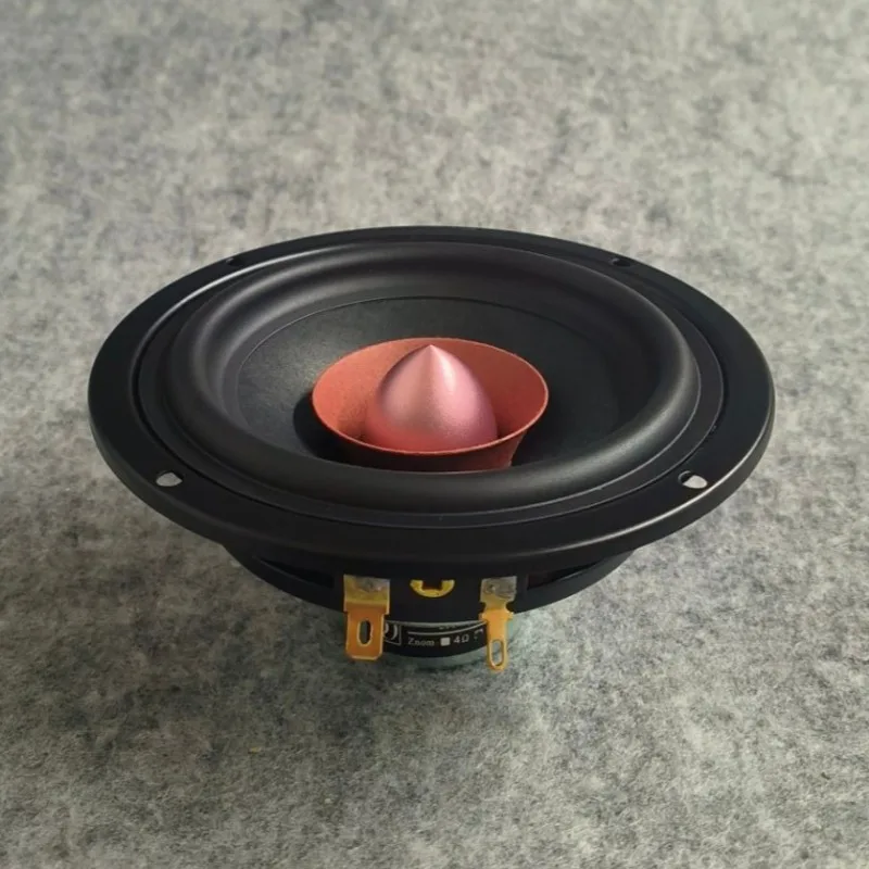 SOTAMIA 2Pcs 4 Inch Full Range Speaker 4 8 Ohm 25W Audio Speaker Cotton Linen Bark Fiber Sound Basin DIY Bluetooth Sound Box